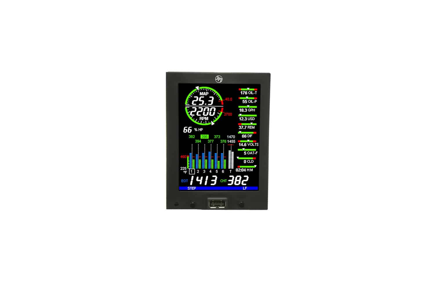 JPI EDM 830 – Compact Engine Monitor for Real-Time Data Insights