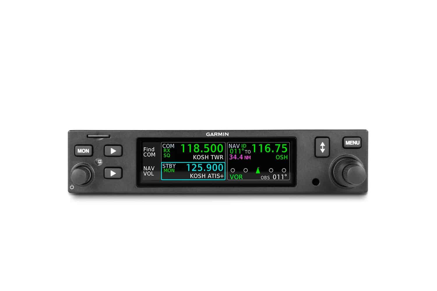GNC 215 Nav/Comm Radio, featured, front view