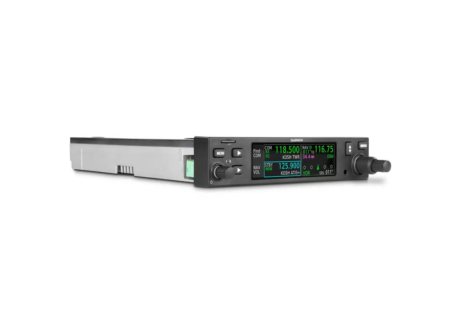 GNC 215 Nav/Comm Radio, side view