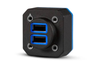 Garmin GSB 15 USB Power & Charging for Aircraft, front view