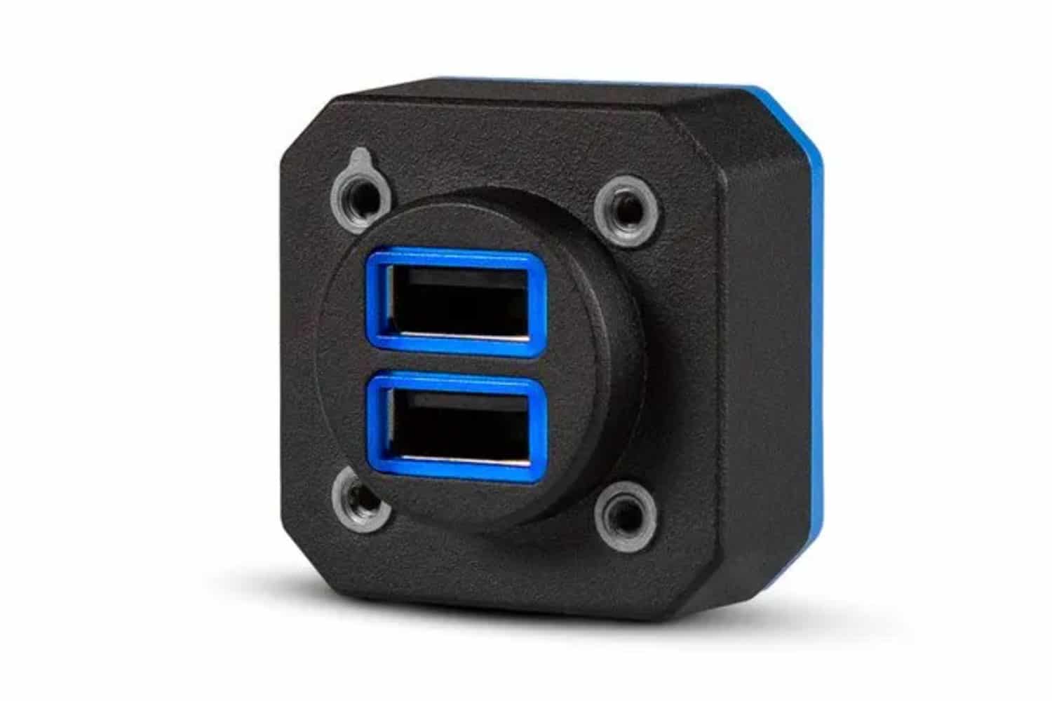 Garmin GSB 15 USB Power & Charging for Aircraft, front view